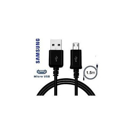 CABLE ORIGINAL SAMSUNG MICRO USB 1.5M NOIR