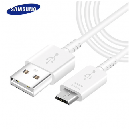 CABLE ORIGINAL SAMSUNG MICRO USB 1M BLANC