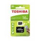 CARTE MEMOIRE 16GB TOSHIBA MICRO SD + ADAPTATEUR