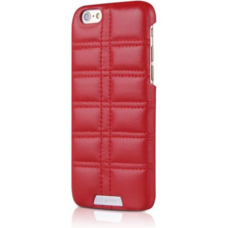 COQUE EN CUIR ROUGE ITSKINS POUR IPHONE 6 / 6S