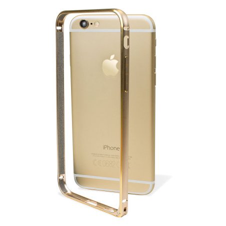 BUMPER ALUMINIUM CHAMPAGNE OR POUR IPHONE 6 / 6S
