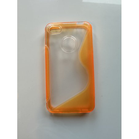 COQUE TRANSPARENTE ROSE IPHONE 4 / 4S