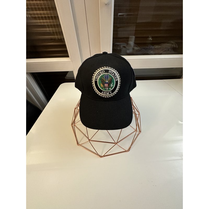 CASQUETTE NOIR UNITED STATES ARMY