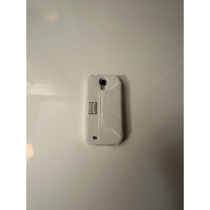 MAGNIFIQUE ETUI RABAT BLANC AVEC MIROIR SAMSUNG GALAXY S4