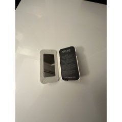 MAGNIFIQUE ETUI RABAT BLANC AVEC MIROIR SAMSUNG GALAXY S4