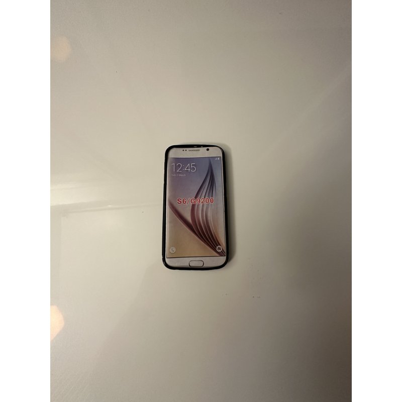 SILICONE DE PROTECTION NOIR SAMSUNG GALAXY S6 / G9200