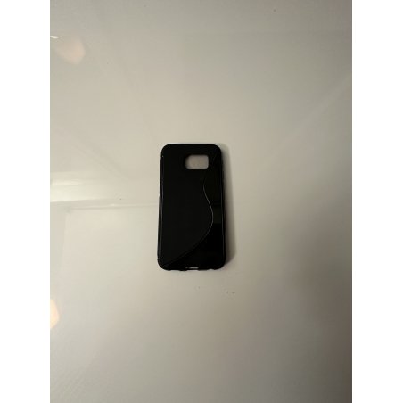 SILICONE DE PROTECTION NOIR SAMSUNG GALAXY S6 / G9200