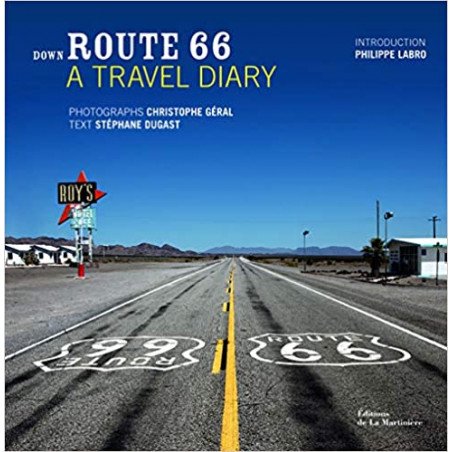 Livre Down Route 66, A Travel Diary . version anglaise
