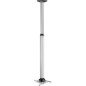 Vogel's PPC 1075 – Colonna a soffitto 75 cm per proiettore – Argento