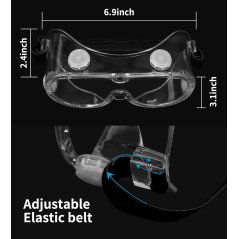 Gafas de seguridad ANSI Z87.1 - Máscara EN-166 - Protección ocular