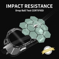 Gafas de seguridad ANSI Z87.1 - Máscara EN-166 - Protección ocular