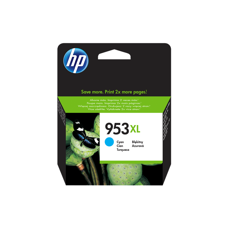 HP 953XL Cartouche d’encre cyan grande capacité
