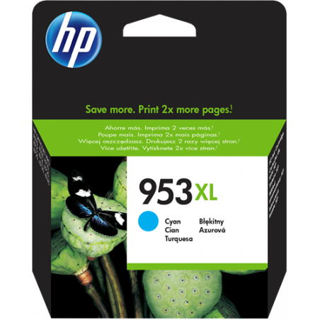 HP 953XL Cartouche d’encre cyan grande capacité