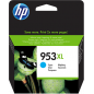 HP 953XL Cartouche d’encre cyan grande capacité