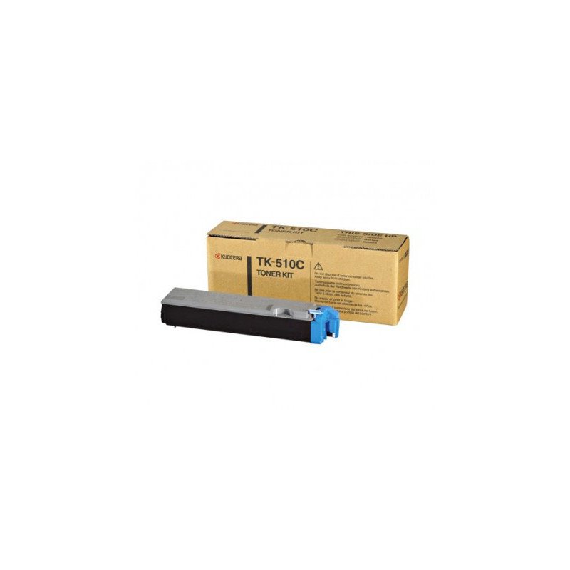 Kyocera TK-510C Cyan Original Toner Cartridge (FS-C5020N/C5025N/C5030N) Kyocera TK-510C Cyan Original Toner Cartridge (FS-C5020N/C5025N/C5030N)